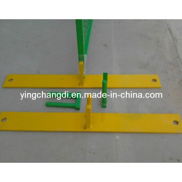 Temporary Fence Feet Construction Scaffolding Road|Highway Fences